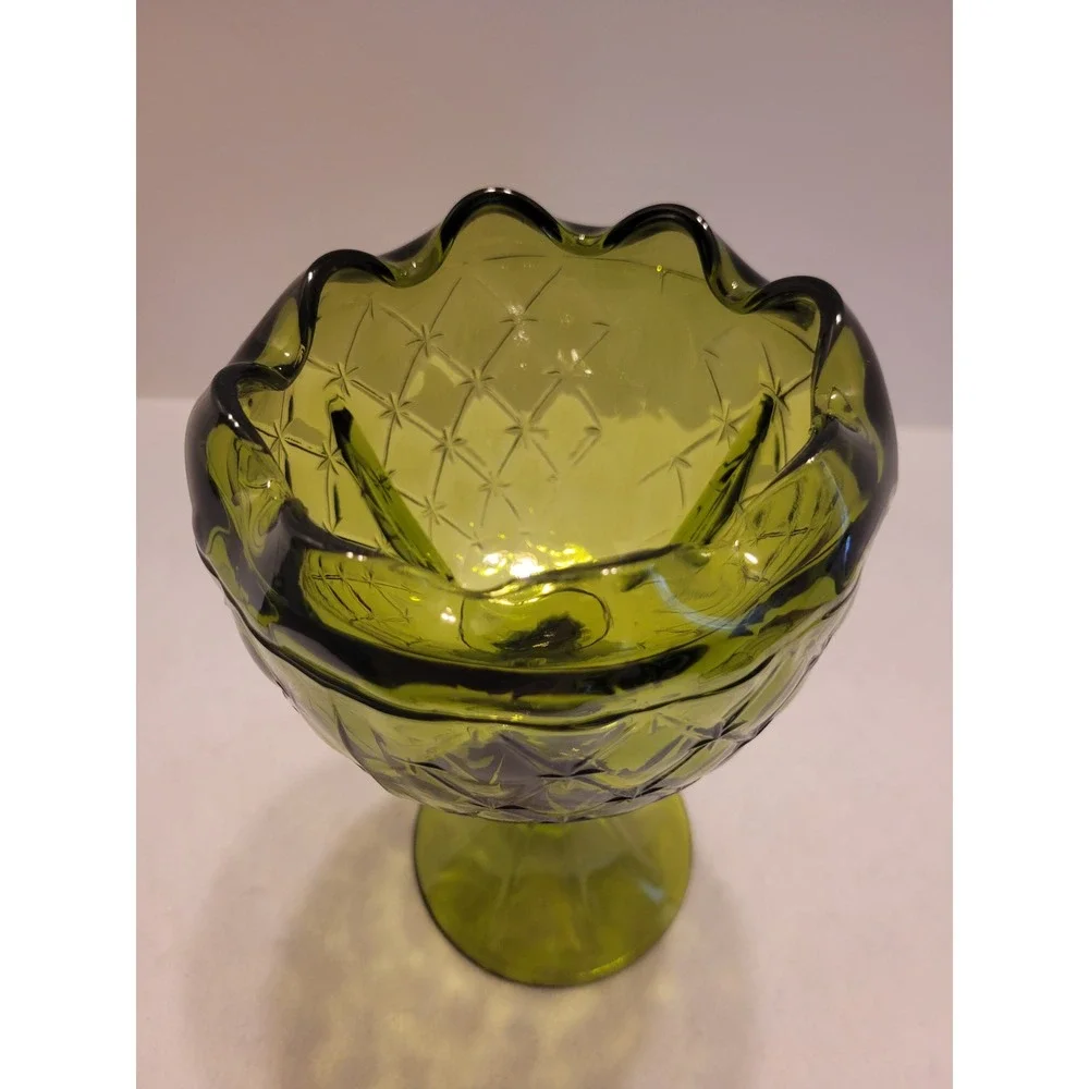 Vintage Glass Candy‎ Dish 8